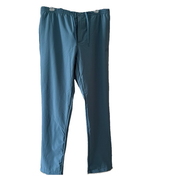 Men's New Balance Elemental All Motion Fleece Lined Pants Size XL Blue Jogger - Picture 1 of 9